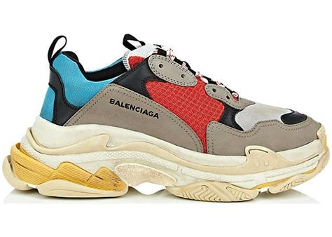 Balenciaga Triple S Taupe Multi - Sneakers