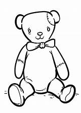Teddy Bear Free Pictures coloring Page  Download Print Or Color sketch template