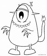 Silly Monster Coloring Pages sketch template