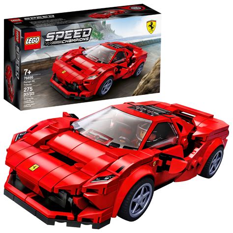 LEGO Speed Champions 76895 Ferrari F8 Tributo Toy Car Building Kit (275 Pieces) - Walmart.com ...