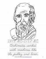 Famous Scientists Coloring Book Level C  Made By Teachers sketch template