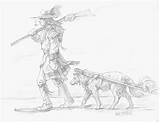 Garrets Drawing A Day Blog Canadian Fur Trapper sketch template