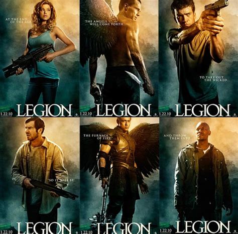 Six New LEGION Movie Character Posters