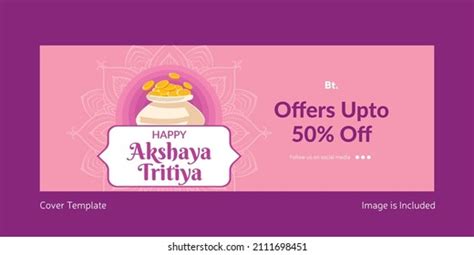 Happy Akshaya Tritiya Cover Page Template Stock Vector (Royalty Free) 2111698451 | Shutterstock