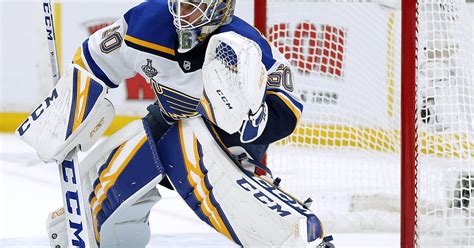 Blues rookie goalie Jordan Binnington bounces back