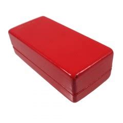 Vintage Red Rectangular Russian Lacquer Box Hand Painted Birds