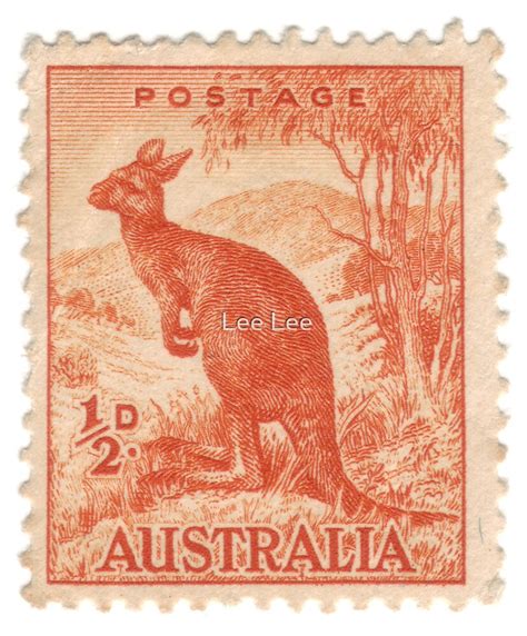 "Old Australian stamp" by Lee Lee | Redbubble