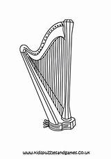 19  Coloring Page Of Harp ZeenatunErikas sketch template