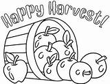 Printable Happy Harvest Coloring Pages By HenRyCreated  TPT sketch template