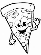 Dibujos De Pizza Para Colorear E Imprimir– ColoringOnlyCom sketch template