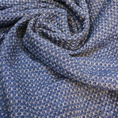 Denim Fabric Creation 3D Weave Double Sided Designer's | Etsy