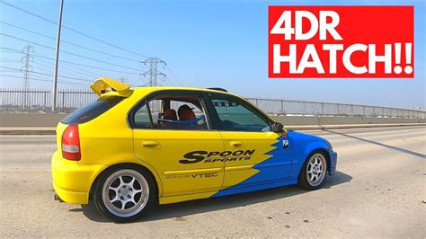 1999 Honda Civic 4dr EK Hatch: Driven by Passion - YouTube