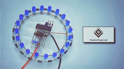 LED Chaser Circuit | New Electronic Project | Creative Project Lab ...