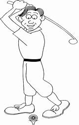 Printable Golf Themed Coloring Pages For Kids  sketch template