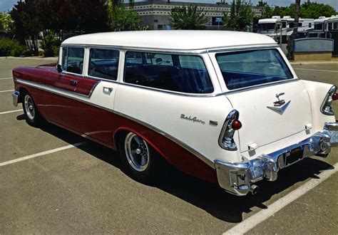 1956 CHEVROLET BEL AIR CUSTOM STATION WAGON - 174532