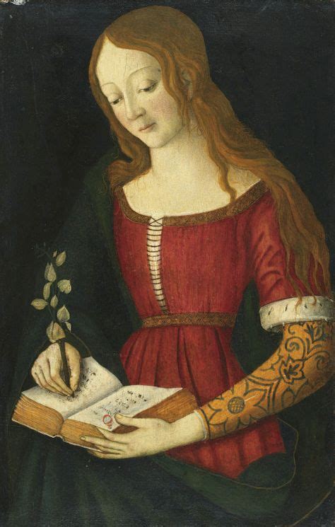 colourthysoul: Giacomo Pacchiarotto - A young lady writing a hymnal in ...