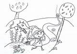 Little Red Riding Hood Coloring Book Pages sketch template