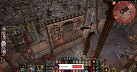 Baldur's Gate 3 (BG3): Moonrise Tower's Protruding Book Puzzle Solution - GameRiv