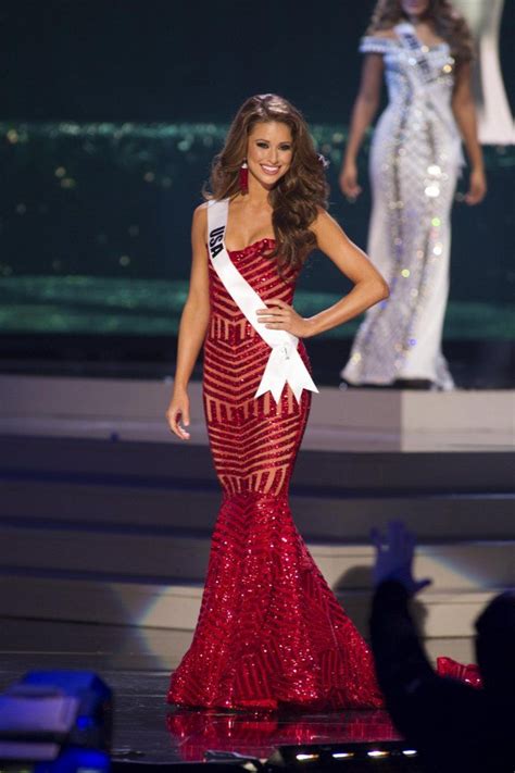 Miss USA 2015 | Pageant evening gowns, Red pageant dress, Pageant gowns