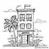 Hotel Coloring Pages  Free & Printable sketch template