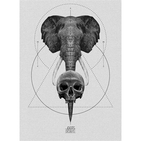 Discover more than 73 elephant skeleton tattoo - thtantai2