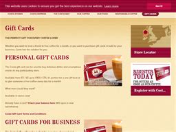 Costa Coffee | Gift Card Balance Check | Balance Enquiry, Links ...