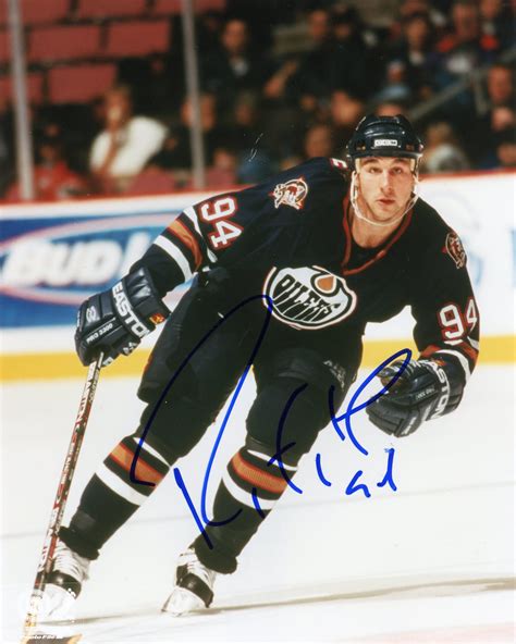 Ryan Smyth Oilers Autographed 8x10 Photo W/ COA | Center Ice Autographs