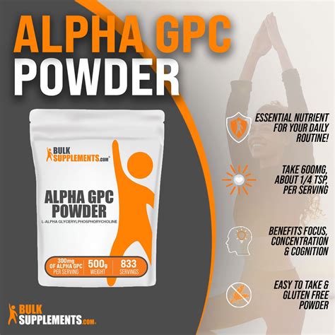 Alpha GPC (L-Alpha Glycerylphosphorylcholine) Powder