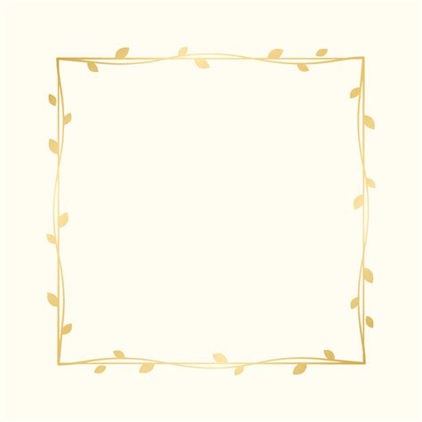 Gold Frame Design Vine - Infoupdate.org