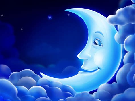 Crescent moon illustration HD wallpaper | Wallpaper Flare