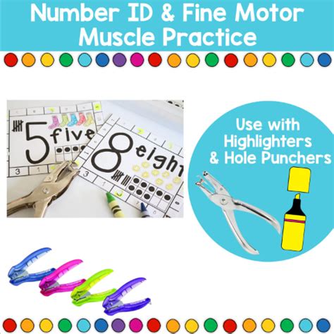 Number Punch Cards 0-10: GROWING BUNDLE