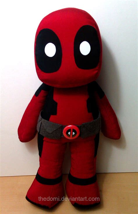 Deadpool Plushie by thedomi on DeviantArt