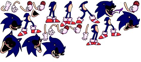 Too slow sonic.exe body parts sprite FNF by SonicJrthecoolest on DeviantArt