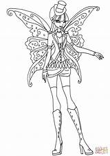 Gothic Musa coloring Page  Free Printable Coloring Pages sketch template