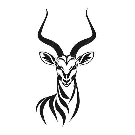 Antelope Animal Outline Silhouette, Antelope, Silhouette, Nature PNG Transparent Image and ...