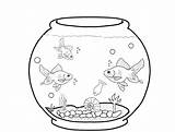 aquarium fish coloring Pages sketch template