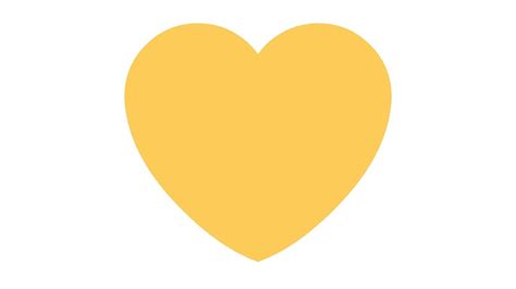 Yellow Heart Emoji Copy and Paste U+1F49B - PxBar.com