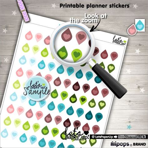 Printable Planner Stickers Checklist Stickers Printable - Etsy