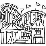 Amusement Park Coloring Pages At GetColoringscom  Free Printable sketch template