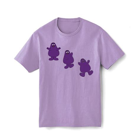 Unisex Grimace T-Shirt - Smilemakers | McDonald's approved vendor for branded merchandise