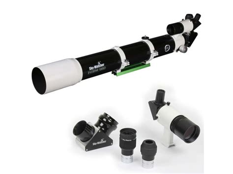 Sky Watcher Evostar APO Telescope 100 mm Black/White S11120. Don't forget to look into the ...