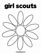 Brownie Girl Scout Coloring Pages  Home sketch template
