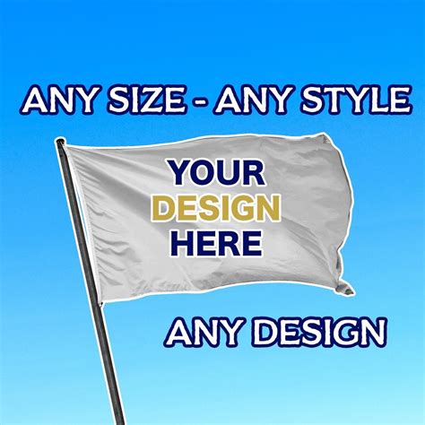 Custom Printed & Personalised Flags / Banners Any Size Any Design Any ...