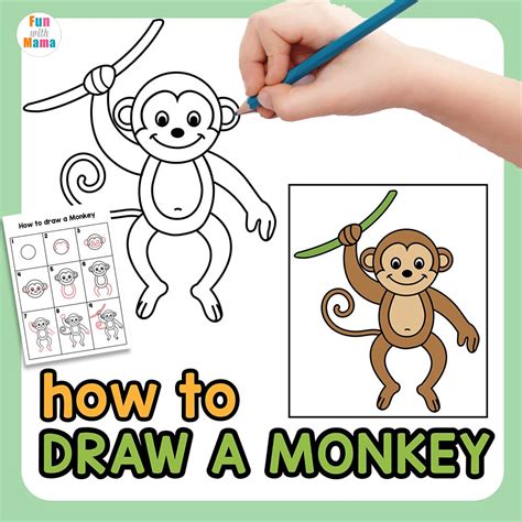 10+ How To Draw Monkey - ZaheebJarrod