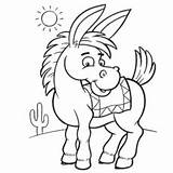 Mule Coloring Page At GetColoringscom  Free Printable Colorings pages sketch template