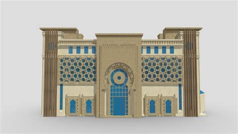 Islamic-architecture 3D models - Sketchfab