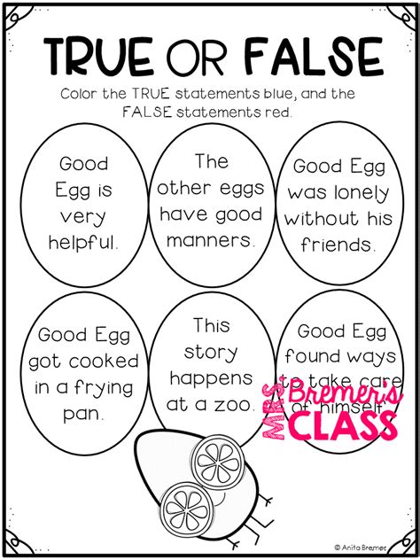 The Good Egg | Mrs. Bremer's Class