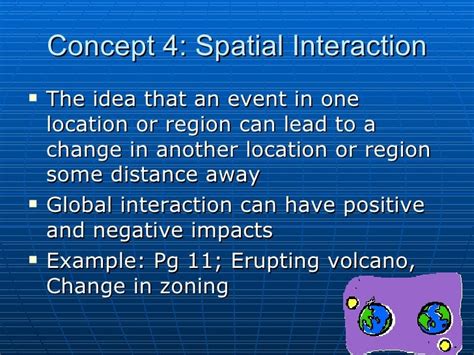 Six Concepts of Geography