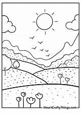Nature Coloring Pages 100% Free Printables sketch template