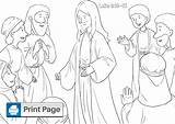 Jesus In The Wilderness Coloring Pages sketch template